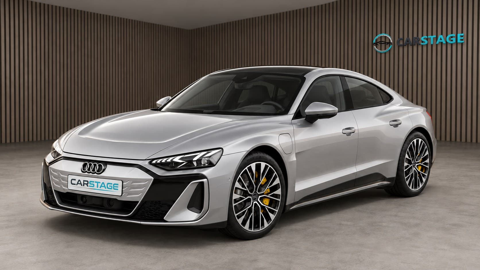 Audi e-tron GT im Showroom